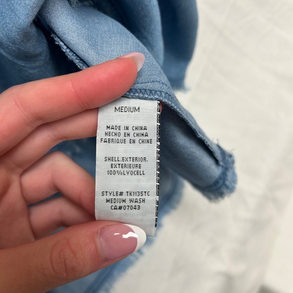 Short Denium Dress - Picture 6 of 7